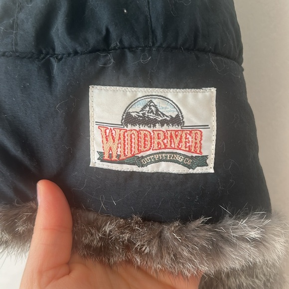 Wind River - Rabbit Fur Aviator Trapper Hat - Picture 3 of 9